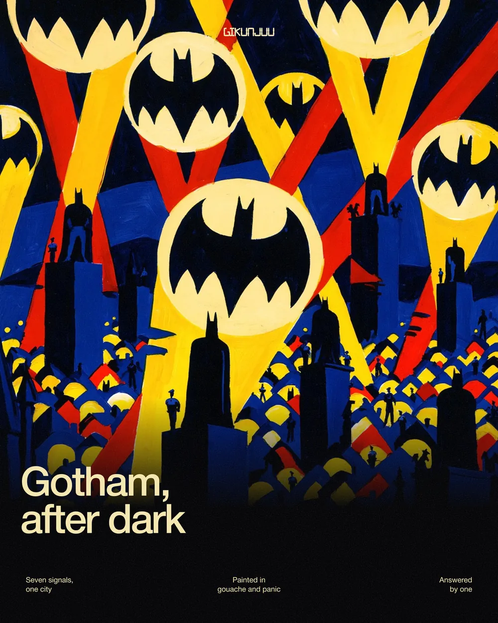 Gotham, after dark