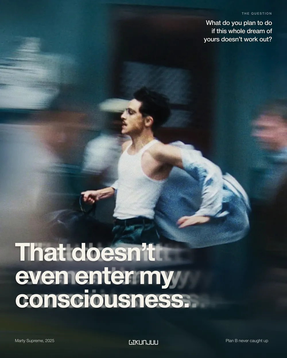 Marty · doesn’t enter my consciousness