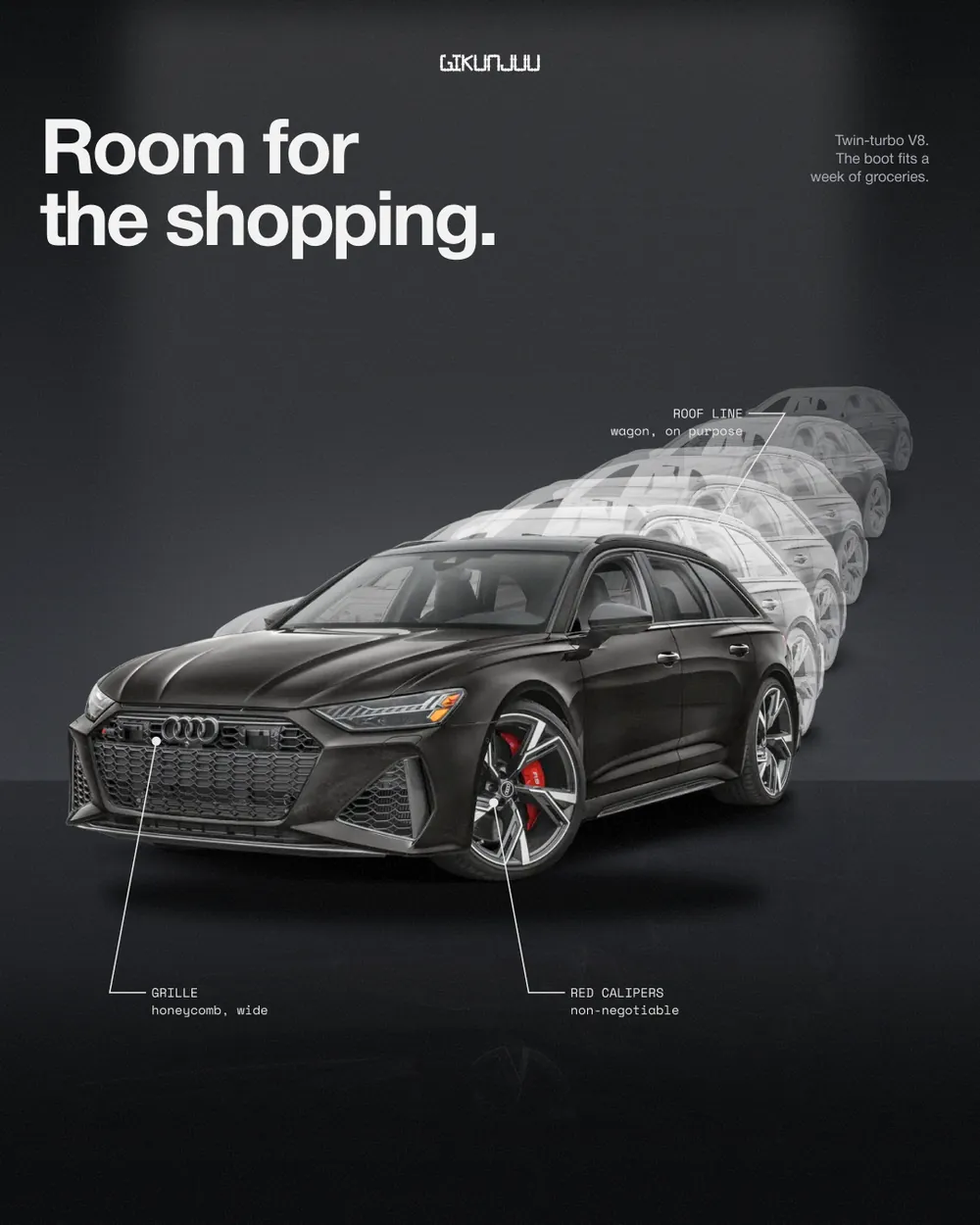Room for the shopping