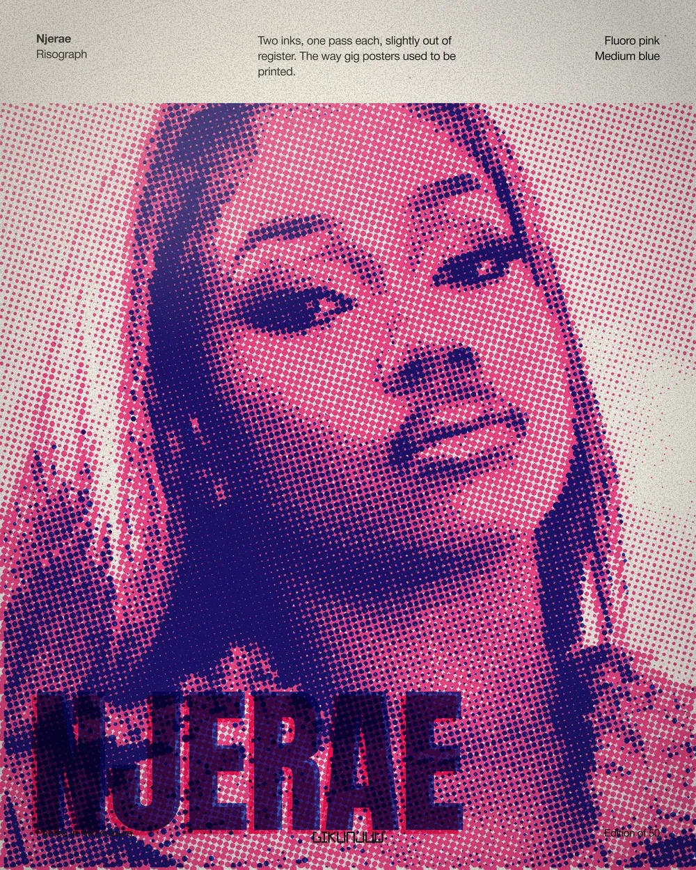 Njerae, risograph