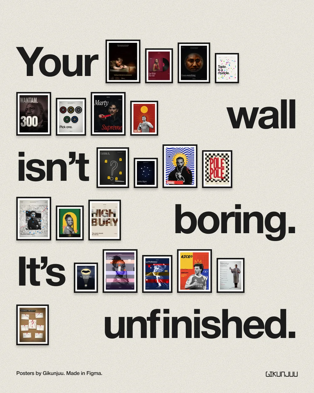 Your wall isn’t boring