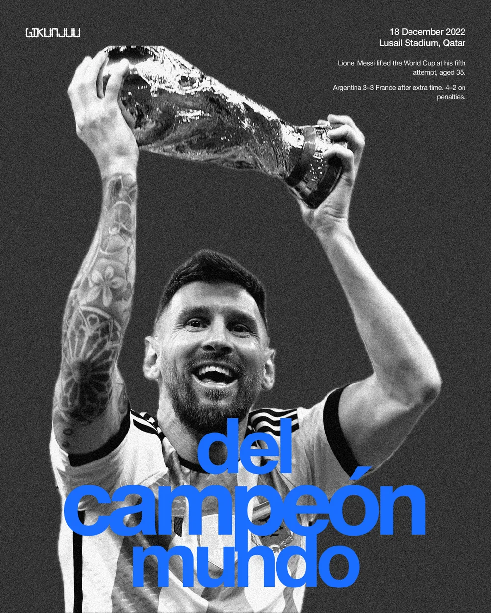 Messi · Campeón