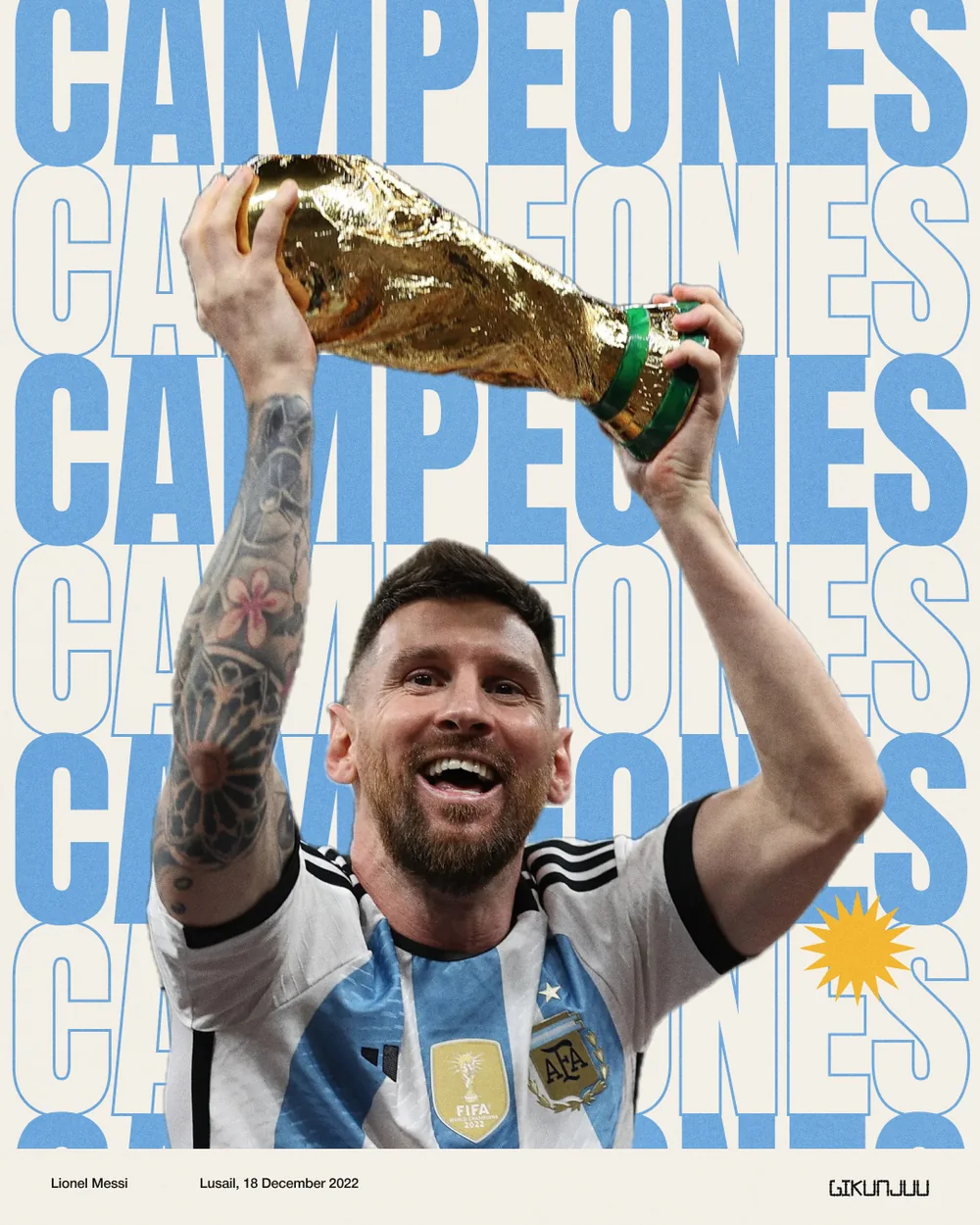 Messi · Campeones