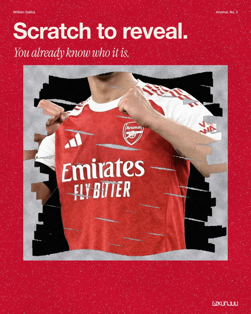 Saliba · Scratch to reveal
