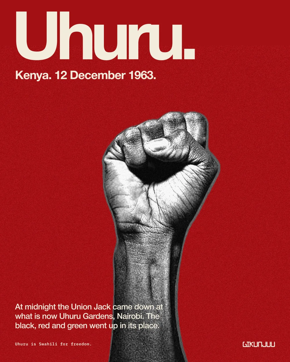 Uhuru · 12.12.1963