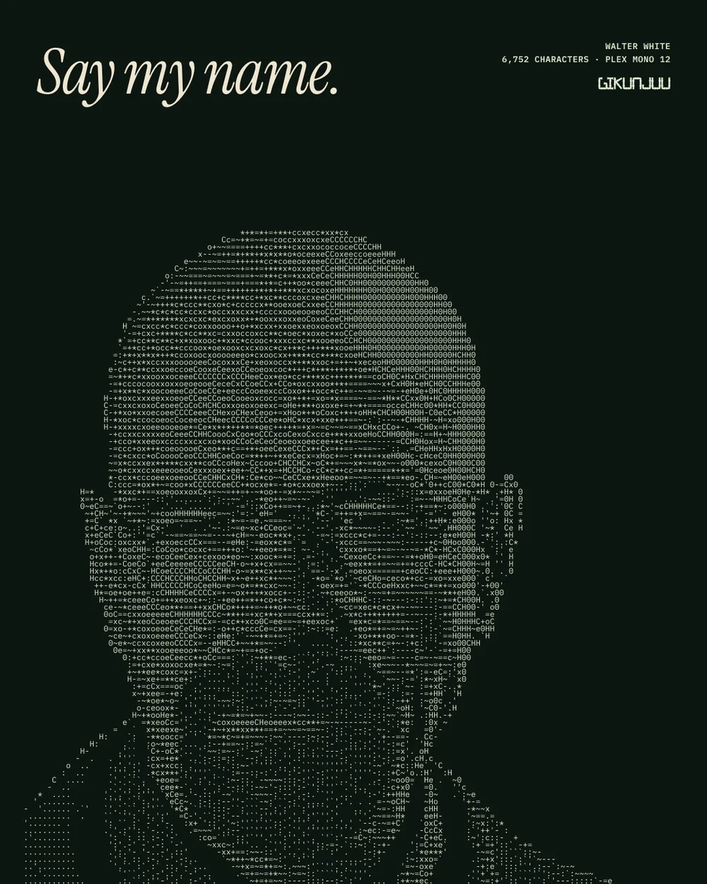 Walter · ASCII